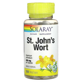 Solaray, St. John's Wort, 450 mg, 100 VegCaps