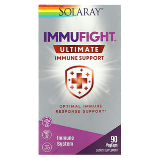 Solaray, ImmuFight, максимальная поддержка иммунитета, 90 растительных капсул