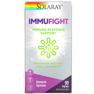 Solaray, ImmuFight, Suporte de Resposta Imunológica, 90 VegCaps