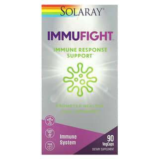 Solaray‏, ImmuFight, תמיכה בתגובה החיסונית, 90 VegCaps