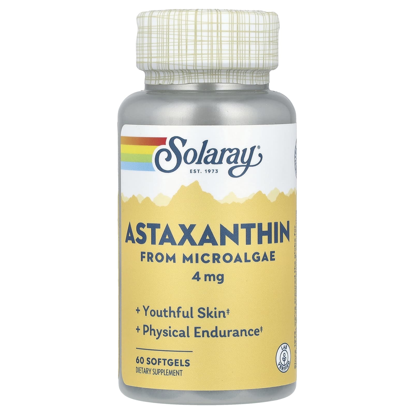 Astaxanthin, 4 mg, 60 Softgels