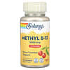 Metilo B12 megapotente, sabor a cereza natural, 5000 mcg, 60 pastillas