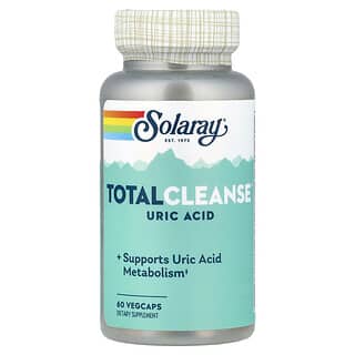 Solaray, Total Cleanse, Uric Acid, 60 VegCaps