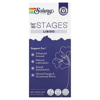 Solaray, Her Life Stages, Libido, 60 capsule vegetali