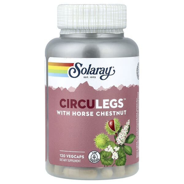 CircuLegs™ with Horse Chestnut, 120 VegCaps