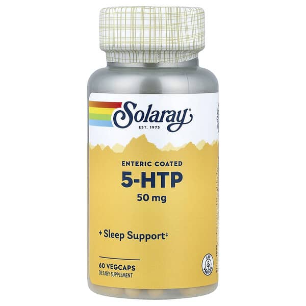 5-HTP, 50 mg, 60 VegCaps