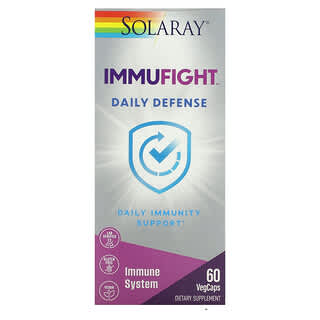 Solaray, ImmuFight, Défense quotidienne, 60 capsules végétales
