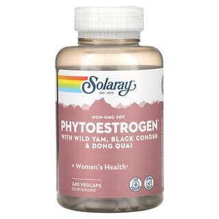 Solaray, PhytoEstrogen, 240 cápsulas vegetarianas