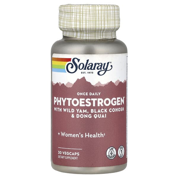 Phytoestrogen™ with Wild Yam, Black Cohosh & Dong Quai, 30 VegCaps