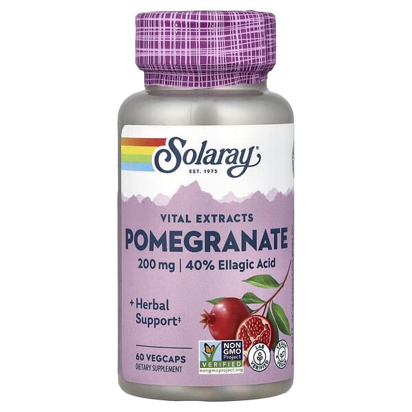Vital Extracts, Pomegranate, 60 VegCaps