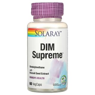 Solaray, DIM Supreme, 60 capsules végétales