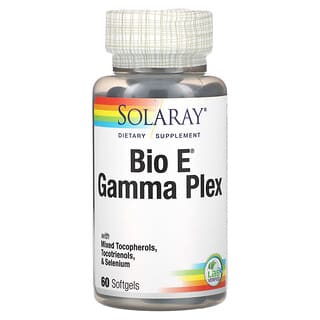 Solaray, Bio E Gamma Plex, 60 Softgels