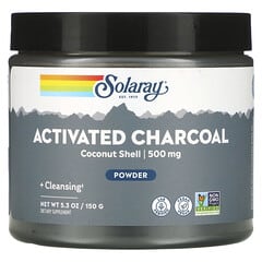 Solaray, Activated Charcoal Powder, 500 mg, 5.3 oz (150 g)