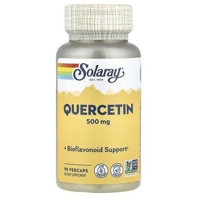 Solaray, Quercetin, 500 mg, 90 Vegetarian Capsules