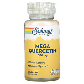 Solaray, Mega Quercetin, 60 Veggie Caps