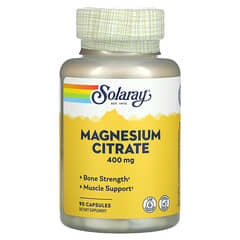 Solaray, Magnesiumcitrat, 133 mg, 90 Kapseln