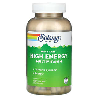 Solaray, Once Daily High Energy Multivitamin, 180 VegCaps