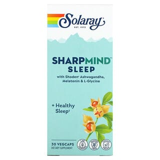 Solaray, SharpMind Sleep, 30 Vegcaps