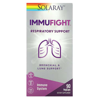 Solaray, ImmuFight ، لدعم الجهاز التنفسي ، 90 كبسولة نباتية