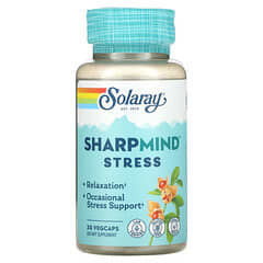 Solaray, SharpMind Stress, 30 pflanzliche Kapseln