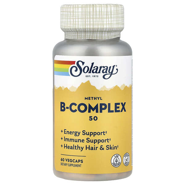 Solaray Methyl B-Complex 50, 60 VegCaps