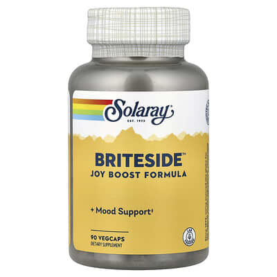 Solaray, Briteside™, Joy Boosting Formula, 90 Vegetarian Capsules