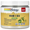 Solaray, HMB + D3 분말, 천연 레몬 라임, 138g(4.9oz)