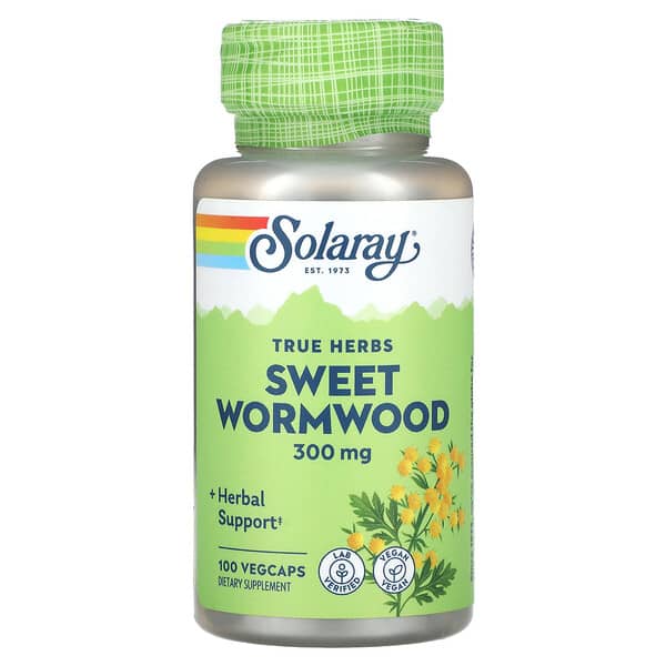Solaray, Sweet Wormwood, 300 mg, 100 VegCaps