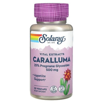 Solaray, Vital Extract, Eleutherococcus senticosus, 500 mg, 30 Vegetarian Capsules