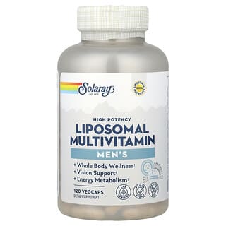 Solaray, 남성용 리포소말 종합비타민, 고효능, 베지 캡슐 120정