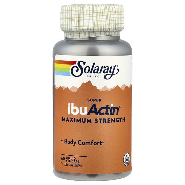 Super IbuActin™, Maximum Strength, 60 Liquid VegCaps