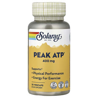 سولاراي‏, Peak ATP® ، 400 ملجم ، 30 كبسولة نباتية
