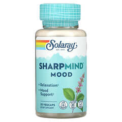 Solaray, SharpMind Mood, 30 pflanzliche Kapseln
