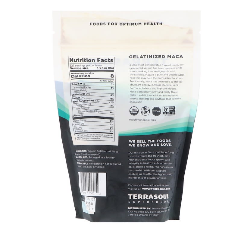 Terrasoul maca outlet powder