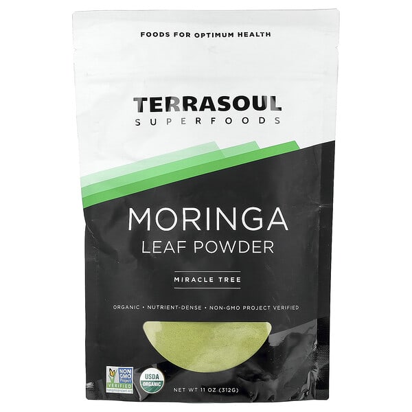 Terrasoul Superfoods, Moringa Leaf Powder, 11 oz (312 g)