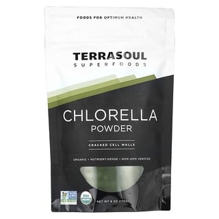 Terrasoul Superfoods, Chlorella Powder, Chlorellapulver, 170 g (6 oz.)