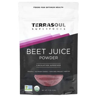 Terrasoul Superfoods, Beet Juice Powder, 4 oz (113 g)
