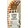 Endangered Species Chocolate, שקדים ומלח ים +שוקולד מריר, 72% קקאו, 85 גרם (3 אונקיות)