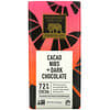 Cacao Nibs + Dark Chocolate, 72% Cocoa, 3 oz (85 g)