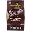 Натуральный черный шоколад в плитках, 10 шт, 3,5 унции (99 г)