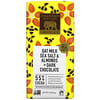 Oat Milk Sea Salt & Almonds + Dark Chocolate, 55% Cocoa,  3 oz (85 g)