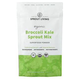 Sprout Living, Смесь ростков FD, брокколи и капуста, 4 унции (113 г)
