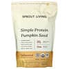 Sprout Living, 심플 호박씨 단백질, 454g(1lb)