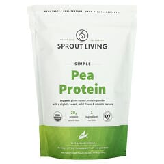 Sprout Living, 简单、有机豌豆蛋白质，原味，1 磅（454 克）
