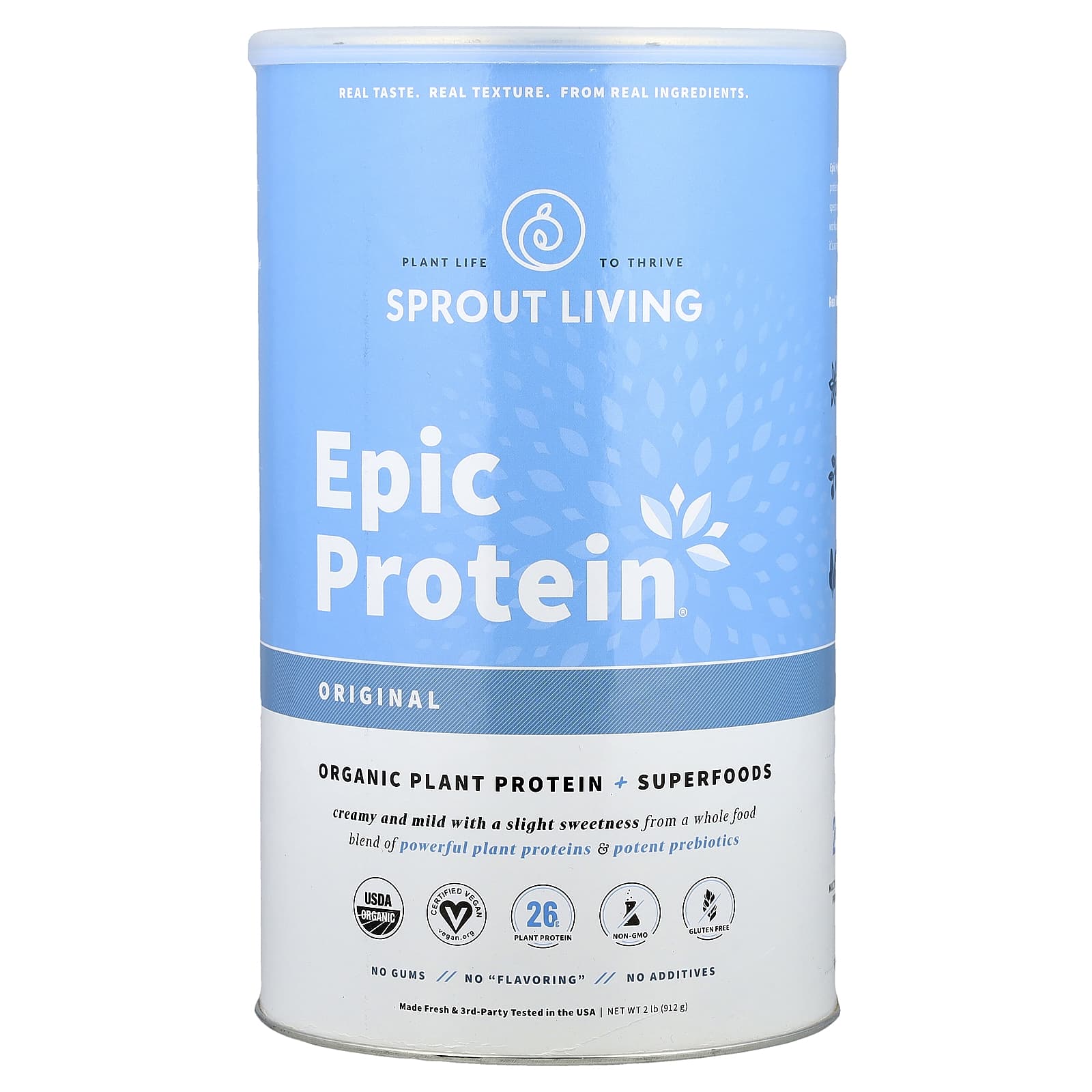 Epic Protein®（エピックプロテイン）、オーガニック植物性プロテイン