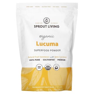 سبراوت ليفينغ‏, Organic Lucuma Superfood Powder, 1 lb (450 g)