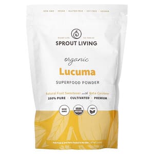 Sprout Living, Organic Lucuma Superfood Powder, 1 lb (450 g)'