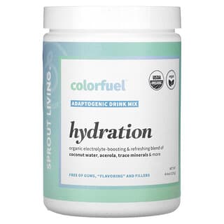Sprout Living, Colorfuel, Adaptogenic Drink Mix, Hydration, 4.4 oz (125 g)