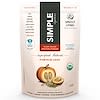 심플 프로틴, 유기농 식물성 단백질 파우더, 호박씨, 1 lb (454 g)