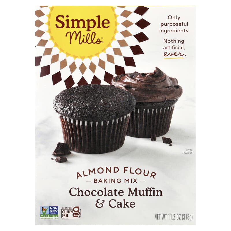 Almond Flour Baking Mix, Chocolate Muffin Cake, oz (318 g)